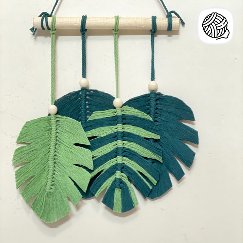 دیوار کوب مدل برگ انجیری ( طول 30cm) - فروشگاه اینترنتی مکرومه