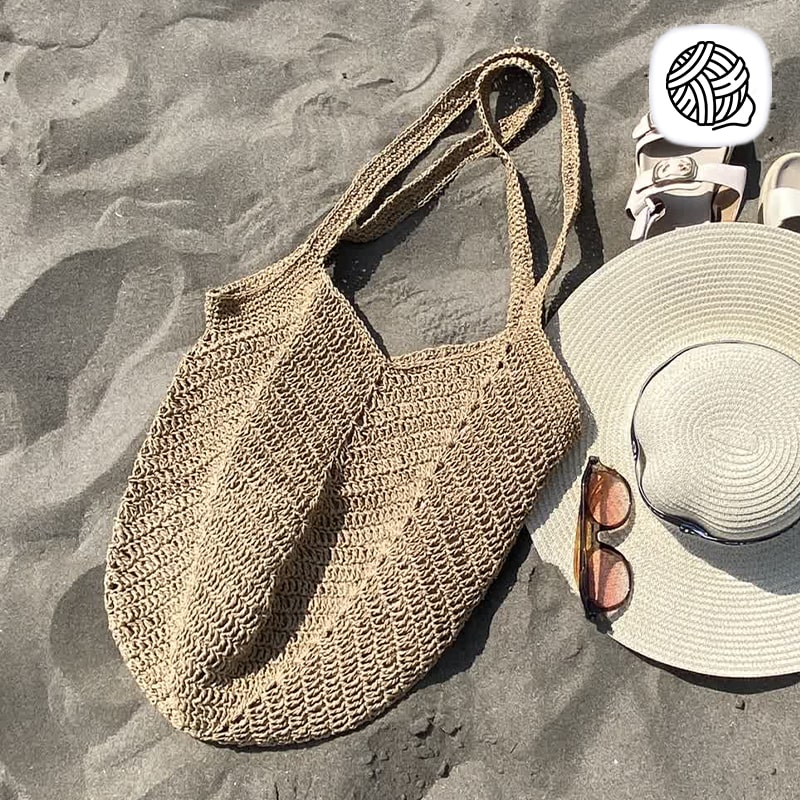 کیف رافیا مدل آبانفام - فروشگاه مکرومه